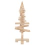 Árbol de Navidad de madera de adorno madera maciza pino 60 cm en Decoración Festiva y Estacional | Comprar online en Foru.es