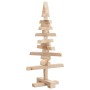 Árbol de Navidad de madera de adorno madera maciza pino 60 cm en Decoración Festiva y Estacional | Comprar online en Foru.es