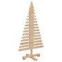 Árbol de Navidad de madera de adorno madera maciza pino 90 cm en Decoración Festiva y Estacional | Comprar online en Foru.es