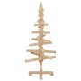 Árbol de Navidad de madera de adorno madera maciza pino 90 cm en Decoración Festiva y Estacional | Comprar online en Foru.es