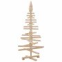 Árbol de Navidad de madera de adorno madera maciza pino 120 cm en Decoración Festiva y Estacional | Comprar online en Foru.es