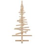 Árbol de Navidad de madera de adorno madera maciza pino 120 cm en Decoración Festiva y Estacional | Comprar online en Foru.es