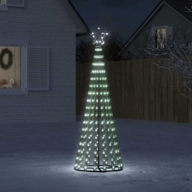 Árbol de Navidad LED 275 LEDs blanco frío 180 cm en Decoración Festiva y Estacional | Comprar online en Foru.es