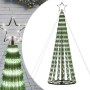 Árbol de Navidad LED 275 LEDs blanco frío 180 cm en Decoración Festiva y Estacional | Comprar online en Foru.es