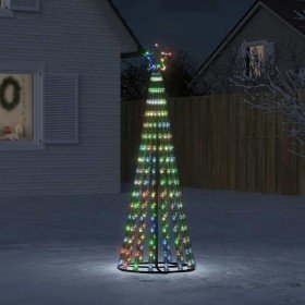 Árbol de Navidad LED 275 LEDs de colores 180 cm en Decoración Festiva y Estacional | Comprar online en Foru.es
