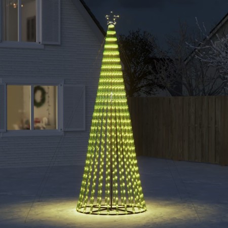 VidaXL Árbol de Navidad LED 688 LEDs blanco cálido 300 cm en Decoración Festiva y Estacional | Comprar online en Foru.es