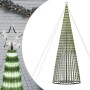 Árbol de Navidad LED 1544 LEDs blanco frío 500 cm en Decoración Festiva y Estacional | Comprar online en Foru.es