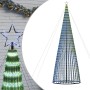 Árbol de Navidad LED 1544 LEDs azul 500 cm en Decoración Festiva y Estacional | Comprar online en Foru.es