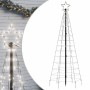 Árbol de Navidad LED con estacas 220 LEDs blanco frío 180 cm en Decoración Festiva y Estacional | Comprar online en Foru.es