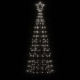 Árbol de Navidad LED con estacas 220 LEDs blanco frío 180 cm en Decoración Festiva y Estacional | Comprar online en Foru.es