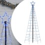 Árbol de Navidad LED con estacas 220 LEDs azul 180 cm en Decoración Festiva y Estacional | Comprar online en Foru.es