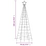 Árbol de Navidad LED con estacas 220 LEDs azul 180 cm en Decoración Festiva y Estacional | Comprar online en Foru.es