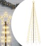 Árbol de Navidad LED con estacas 570 LEDs blanco cálido 300 cm en Decoración Festiva y Estacional | Comprar online en Foru.es