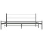 Estructura de cama de metal gris 180x200 cm de vidaXL, Camas y somieres - Ref: Foro24-284684, Precio: 108,66 €, Descuento: %
