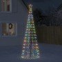 Árbol de Navidad LED con estacas 570 LEDs de colores 300 cm en Decoración Festiva y Estacional | Comprar online en Foru.es