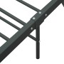 Estructura de cama de metal gris 180x200 cm de vidaXL, Camas y somieres - Ref: Foro24-284684, Precio: 108,66 €, Descuento: %