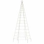 Árbol de Navidad en asta de bandera 200 LED blanco cálido 180cm en Decoración Festiva y Estacional | Comprar online en Foru.es