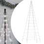 Árbol de Navidad en asta de bandera 200 LED blanco frío 180 cm en Decoración Festiva y Estacional | Comprar online en Foru.es