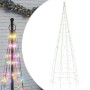 Árbol de Navidad en asta de bandera 550 LED colores 300 cm en Decoración Festiva y Estacional | Comprar online en Foru.es