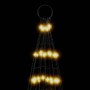 Árbol de Navidad en asta bandera 1534 LED blanco cálido 500 cm en Decoración Festiva y Estacional | Comprar online en Foru.es