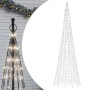 Árbol de Navidad en asta de bandera 1534 LED blanco frío 500 cm en Decoración Festiva y Estacional | Comprar online en Foru.es