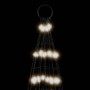 Árbol de Navidad en asta de bandera 1534 LED blanco frío 500 cm en Decoración Festiva y Estacional | Comprar online en Foru.es