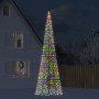 Árbol de Navidad en asta de bandera 1534 LED colores 500 cm en Decoración Festiva y Estacional | Comprar online en Foru.es