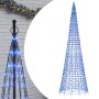 Árbol de Navidad en asta de bandera 1534 LED azul 500 cm en Decoración Festiva y Estacional | Comprar online en Foru.es