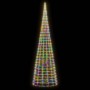 Árbol de Navidad en asta de bandera 3000 LED colores 800 cm en Decoración Festiva y Estacional | Comprar online en Foru.es