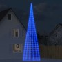 Árbol de Navidad en asta de bandera 3000 LED azul 800 cm en Decoración Festiva y Estacional | Comprar online en Foru.es