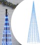 Árbol de Navidad en asta de bandera 3000 LED azul 800 cm en Decoración Festiva y Estacional | Comprar online en Foru.es