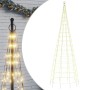 Árbol de Navidad LED para mástil, 550 LED, blanco cálido, 300 cm en Decoración Festiva y Estacional | Comprar online en Foru.es