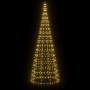 Árbol de Navidad LED para mástil, 550 LED, blanco cálido, 300 cm en Decoración Festiva y Estacional | Comprar online en Foru.es