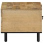 Mesa de centro de madera maciza de mango 80x50x40 cm en Mesas de centro | Comprar online en Foru.es