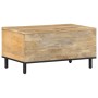 Mesa de centro de madera maciza de mango 80x50x40 cm en Mesas de centro | Comprar online en Foru.es