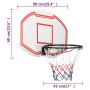 Tablero de baloncesto polietileno blanco 90x60x2 cm de vidaXL, Tableros de baloncesto - Ref: Foro24-93663, Precio: 55,96 €, D...