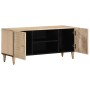 Mueble de TV madera maciza de mango 105x33x46 cm en Muebles TV | Comprar online en Foru.es