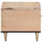 Mesa de centro de madera maciza de mango 80x50x40 cm en Mesas de centro | Comprar online en Foru.es