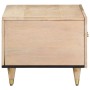 Mesa de centro de madera maciza de mango 80x50x40 cm en Mesas de centro | Comprar online en Foru.es