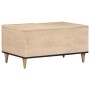 Mesa de centro de madera maciza de mango 80x50x40 cm en Mesas de centro | Comprar online en Foru.es