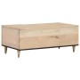 Mesa de centro de madera maciza mango 100x54x40 cm en Mesas de centro | Comprar online en Foru.es