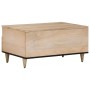 Mesa de centro de madera maciza mango 80x54x40 cm en Mesas de centro | Comprar online en Foru.es