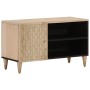 Mueble de TV madera maciza de mango 80x31x46 cm en Muebles TV | Comprar online en Foru.es