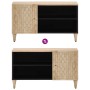 Mueble de TV madera maciza de mango 80x31x46 cm en Muebles TV | Comprar online en Foru.es
