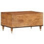 Mesa de centro de madera maciza de mango 80x50x40 cm en Mesas de centro | Comprar online en Foru.es
