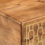 Mesa de centro de madera maciza de mango 80x50x40 cm en Mesas de centro | Comprar online en Foru.es