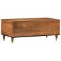 Mesa de centro de madera maciza mango 100x54x40 cm en Mesas de centro | Comprar online en Foru.es