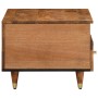 Mesa de centro de madera maciza mango 80x54x40 cm en Mesas de centro | Comprar online en Foru.es