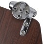 Asiento inodoro WC tapa de cierre suave MDF marrón de vidaXL, Asientos de inodoros y bidés - Ref: Foro24-140800, Precio: 45,8...