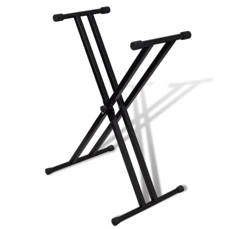 Ajustable Soporte Doblado De Teclado Musical Marco-X de vidaXL, Atriles para partituras - Ref: Foro24-70030, Precio: 38,09 €,...